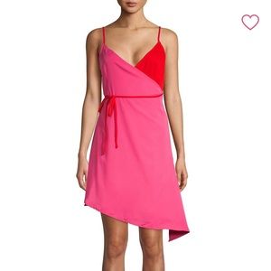 RENVY Colorblock Asymmetrical Dress *NWT